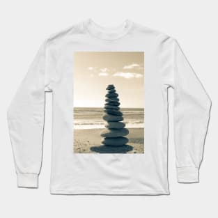 Zen stone stack Long Sleeve T-Shirt